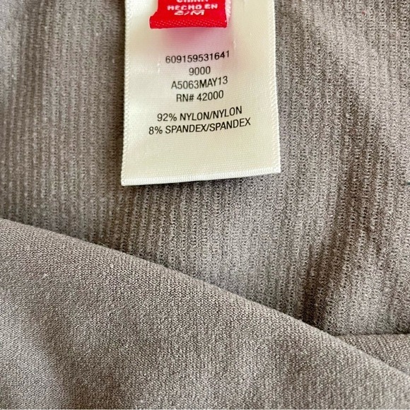 Bongo Y2K Lace Trim Ribbed Knit Cami Top 90's Preppy Gray Small/Med Dainty - Picture 7 of 9